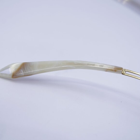 Victoria Beckham VBS96 C02 Butterfly Sunglasses – Gold/Brown Gradient - Picture 6 of 8